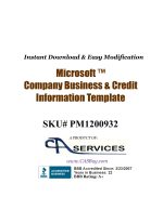 Vendor Vetting Template: Subcontractor Information Form